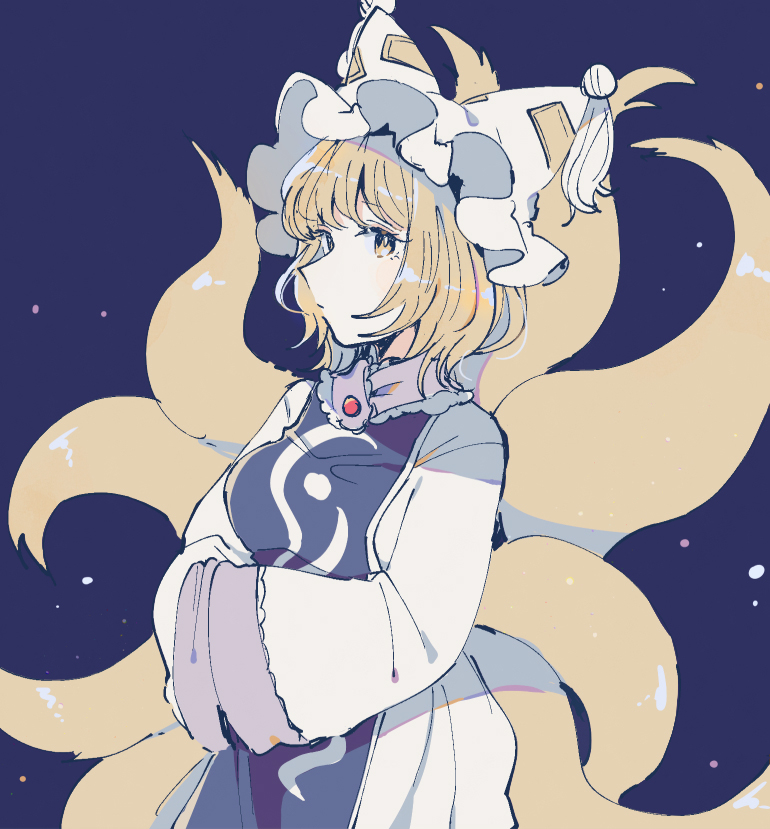 yakumo ran (touhou) drawn by mozukuzu_(manukedori)