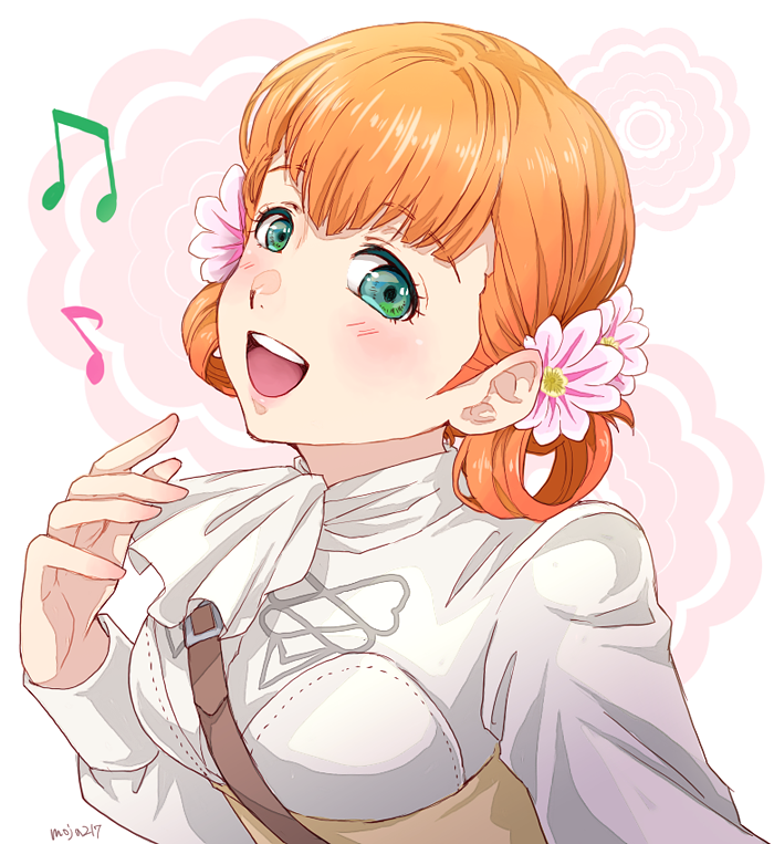 annette fantine dominic (fire emblem and 1 more) drawn by mojakkoro