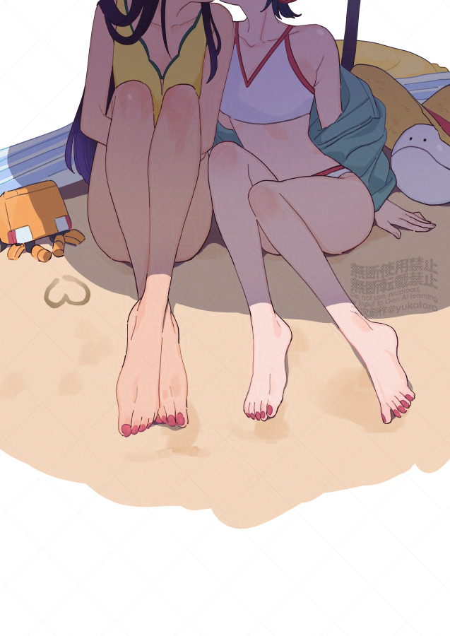 amate yuzuriha, haro, nyaan, and conch (gundam and 1 more) drawn by yukataro