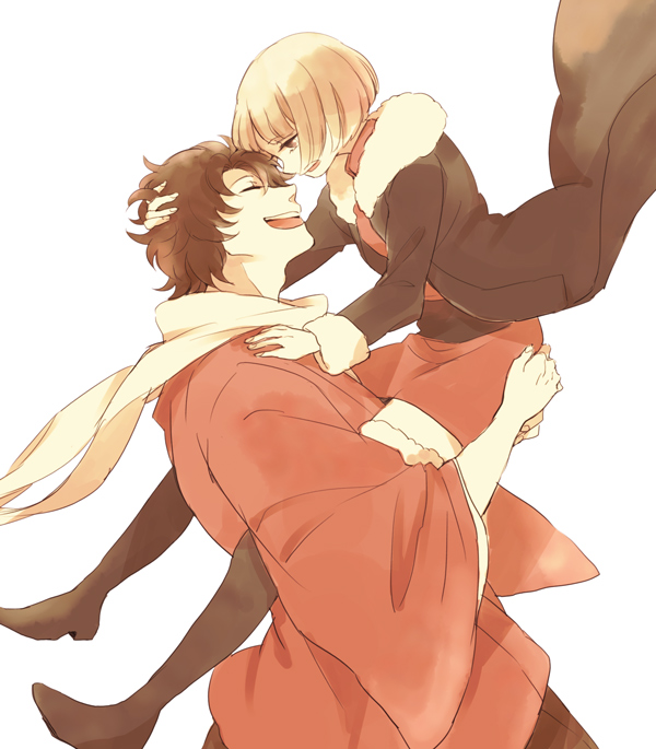 sakamoto tatsuma and mutsu (gintama) drawn by hatch_(8cco)