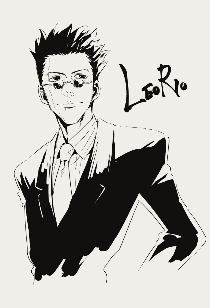 leorio paladiknight (hunter x hunter) drawn by ammonio