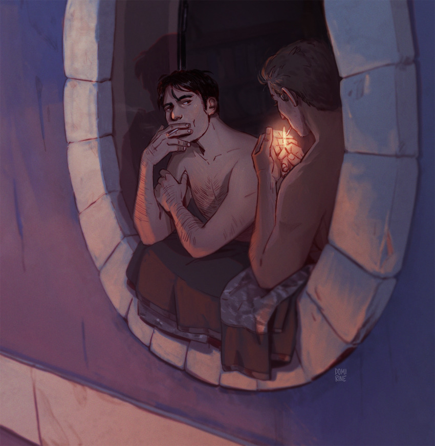 artemy burakh and daniil dankovsky (pathologic and 1 more) drawn by domirine
