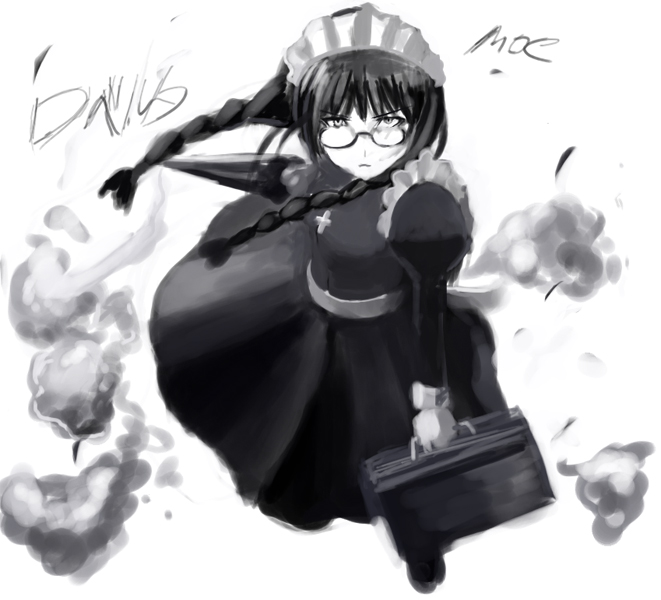 roberta (black lagoon) drawn by kitahara_tomoe_(kitahara_koubou)