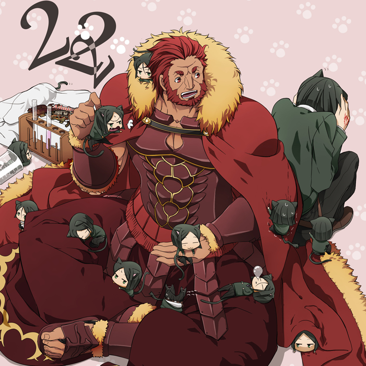 iskandar and waver velvet (fate and 1 more) drawn by yun_(neo)