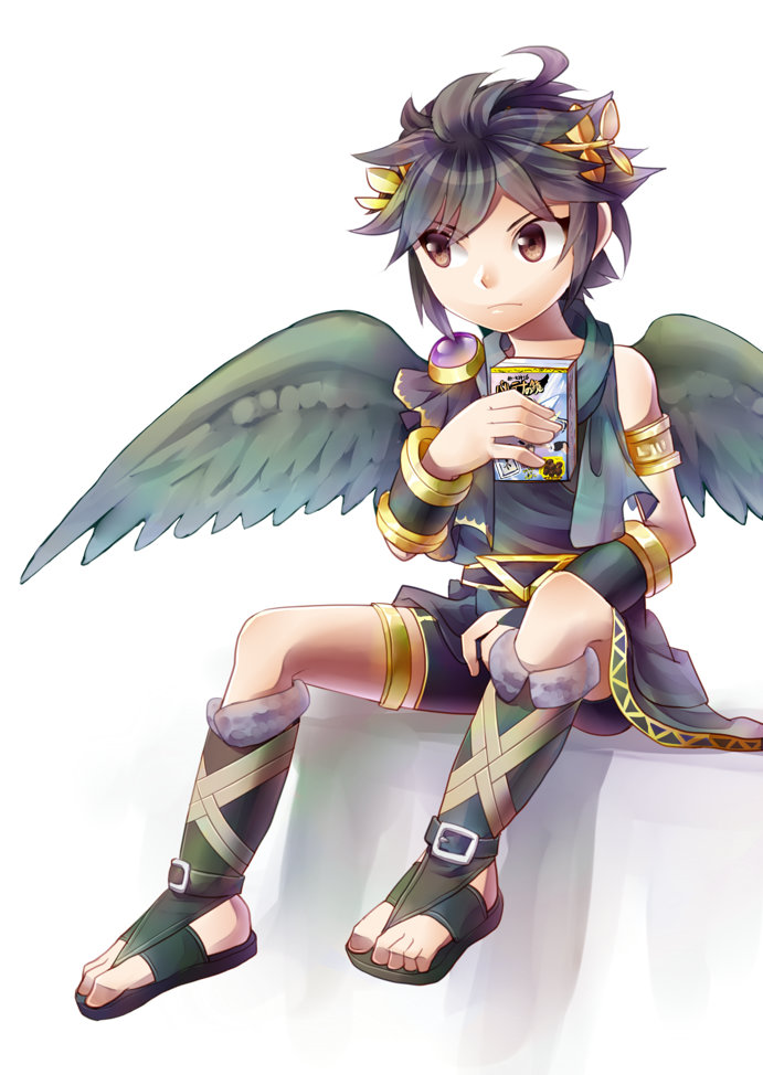 dark pit (kid icarus and 1 more) drawn by azumi_(tks-sd)