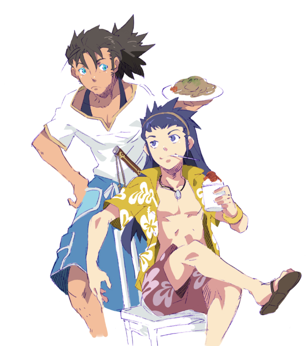 yuri lowell and raven (tales of and 1 more)