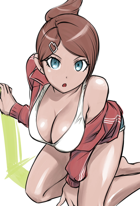 asahina aoi (danganronpa and 1 more) drawn by ueyama_michirou