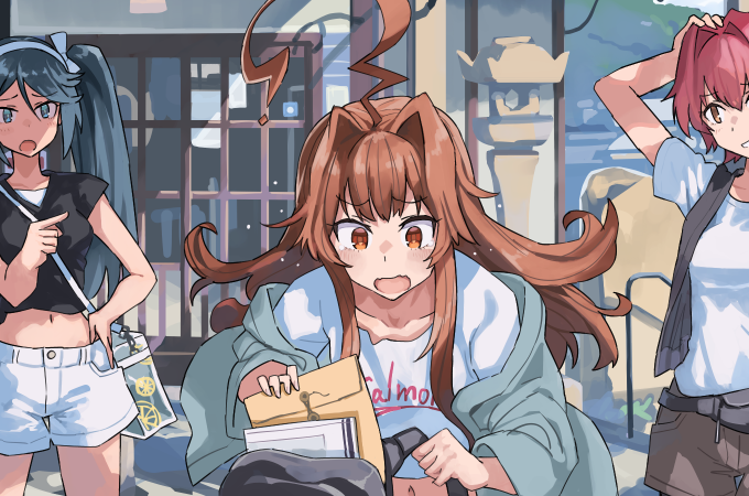 kuma, isuzu, kinu, and isuzu kai ni (kantai collection) drawn by sugue_tettou