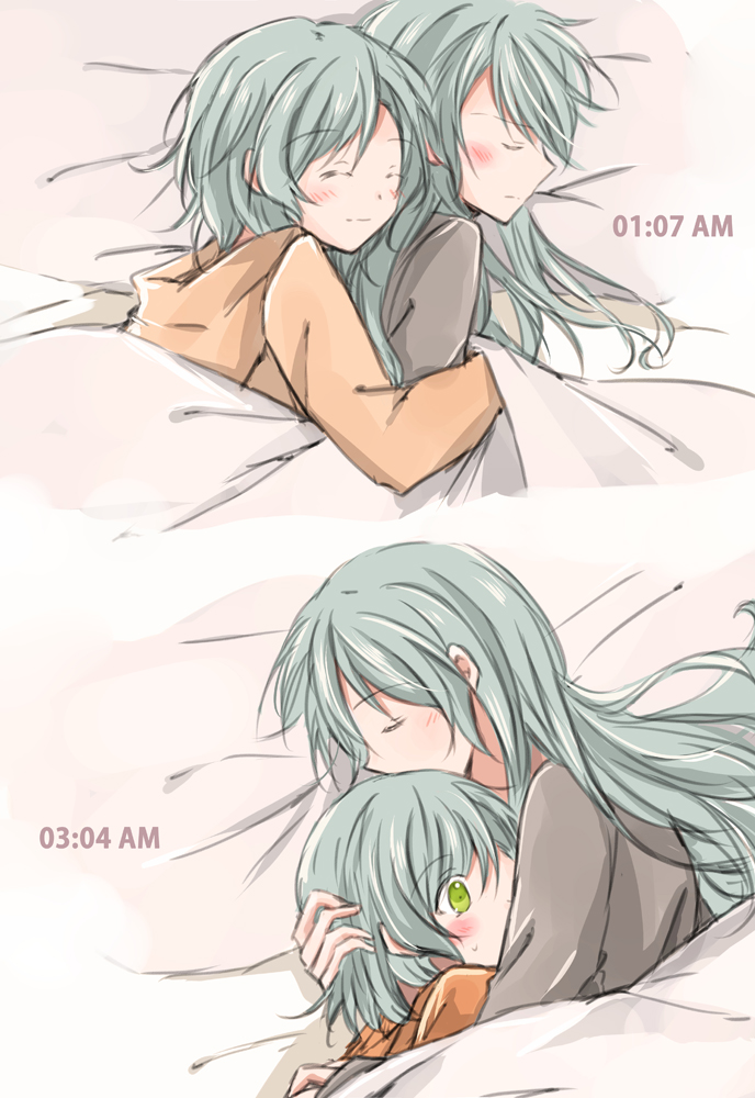 hikawa sayo and hikawa hina (bang dream!) drawn by xuan