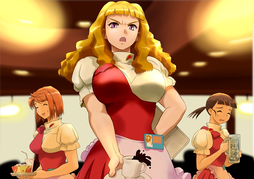tokiha mai, suzushiro haruka, and higurashi akane (my-hime) drawn by fuzuki_hajime