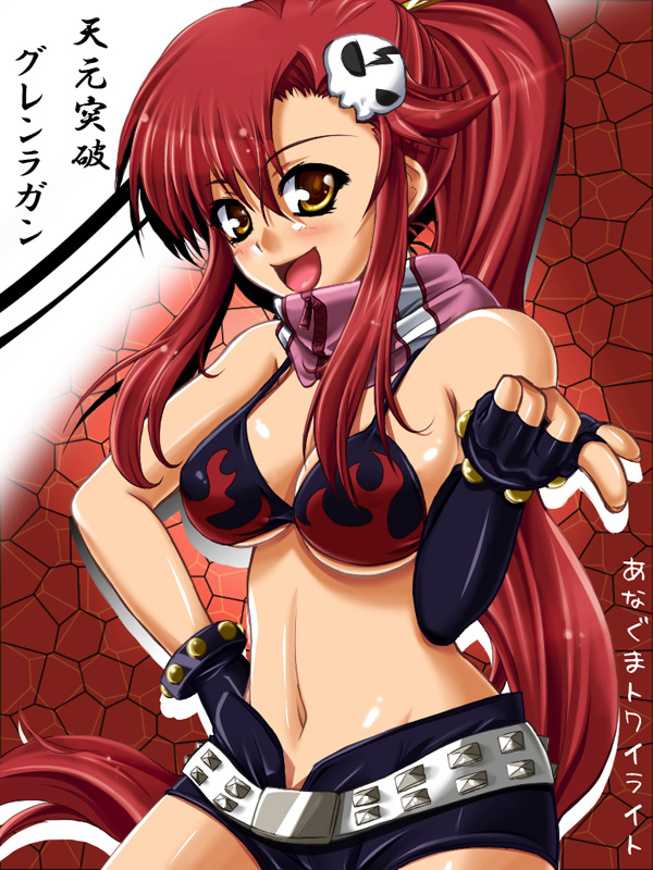 yoko littner (tengen toppa gurren lagann) drawn by hayami_kyuuen