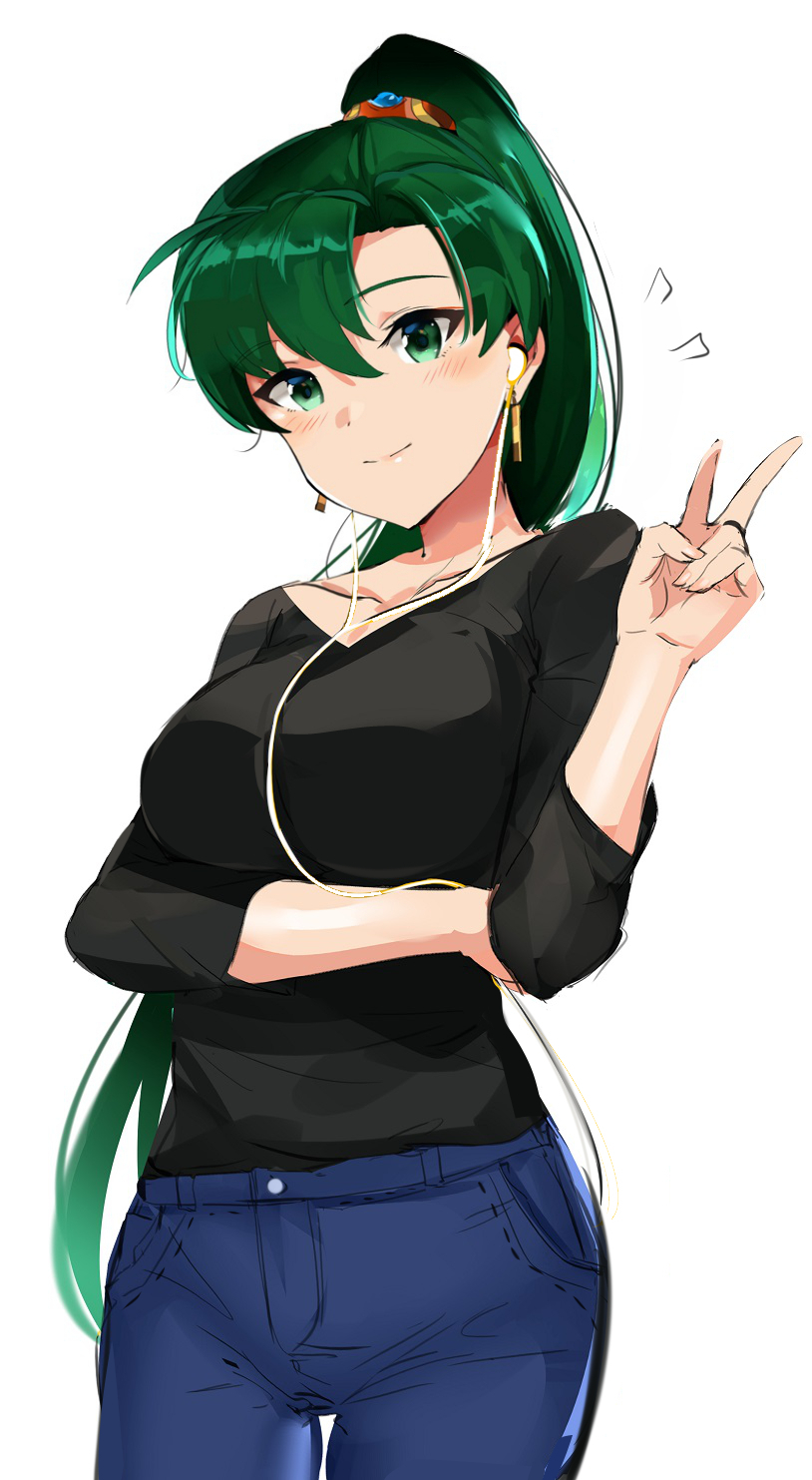 lyn (fire emblem and 1 more) drawn by ormille