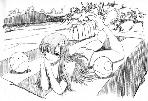 haro and lacus clyne (gundam and 2 more) drawn by shin_hen_mori_hisa