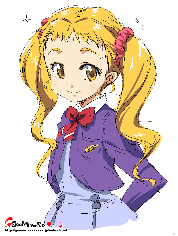 kasugano urara (precure and 1 more) drawn by onija_tarou
