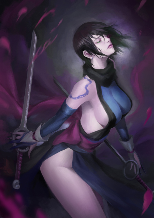 shiki (samurai spirits) drawn by phamoz