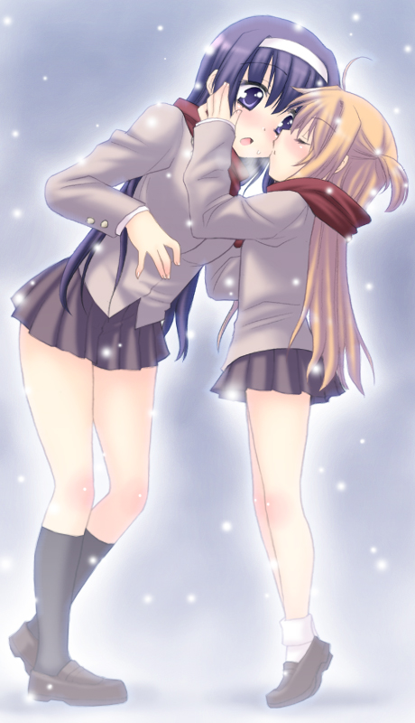 arisa bunnings and tsukimura suzuka (lyrical nanoha and 2 more) drawn by saki_chisuzu