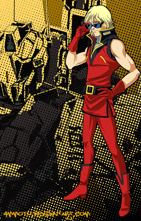 quattro bajeena and hyaku shiki (gundam and 1 more) drawn by ammotu