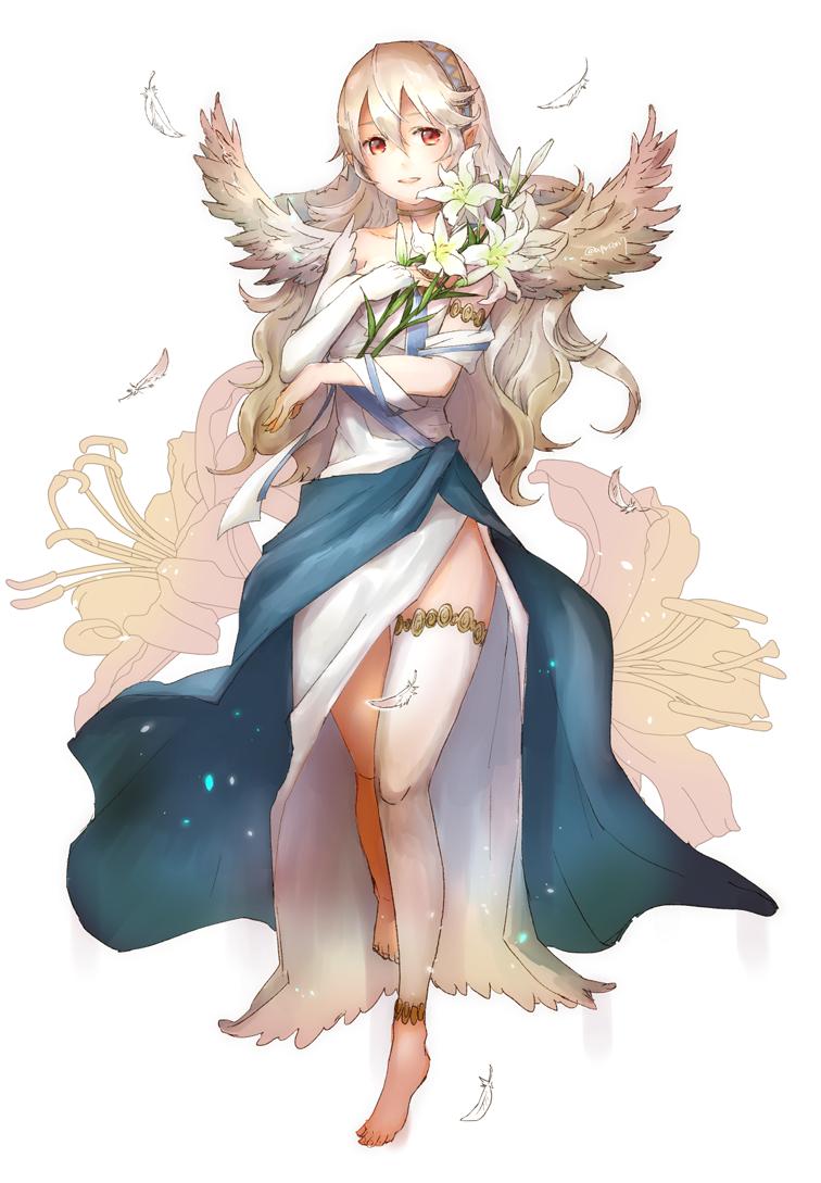 female corrin (fire emblem and 2 more) drawn by robaco