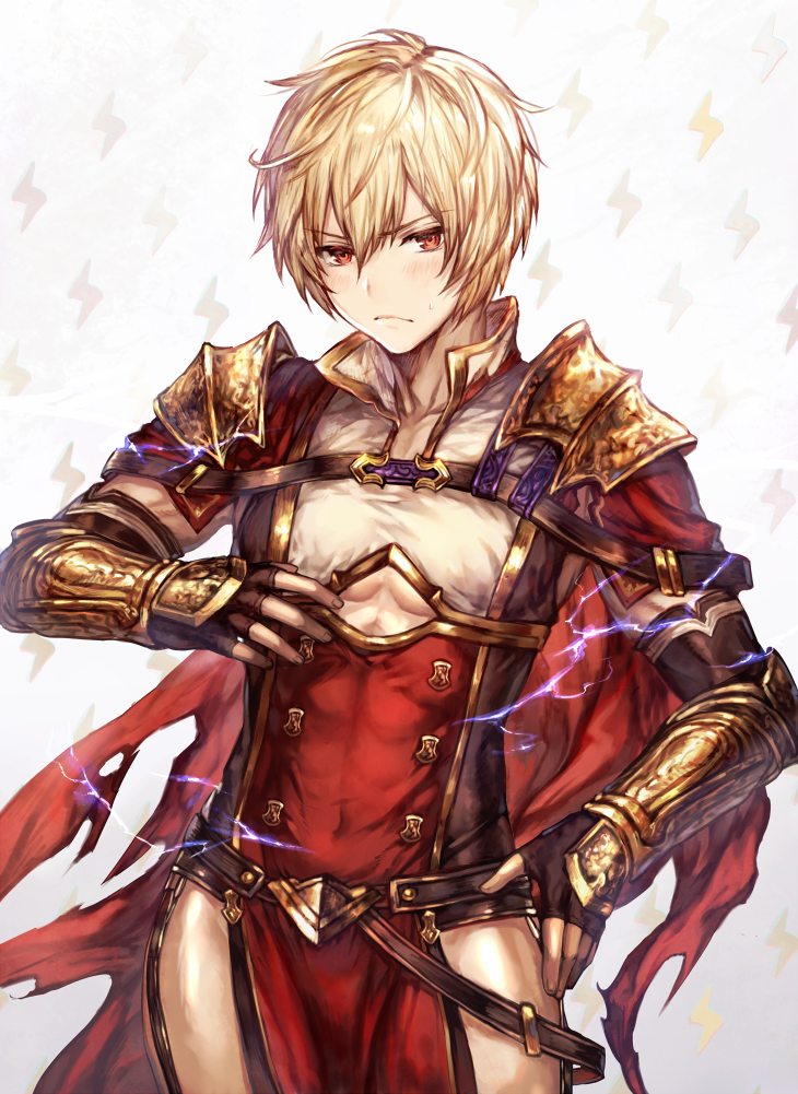 albert (granblue fantasy and 1 more) drawn by shigaraki_(strobe_blue)