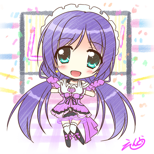 tojo nozomi (love live! and 1 more) drawn by endori