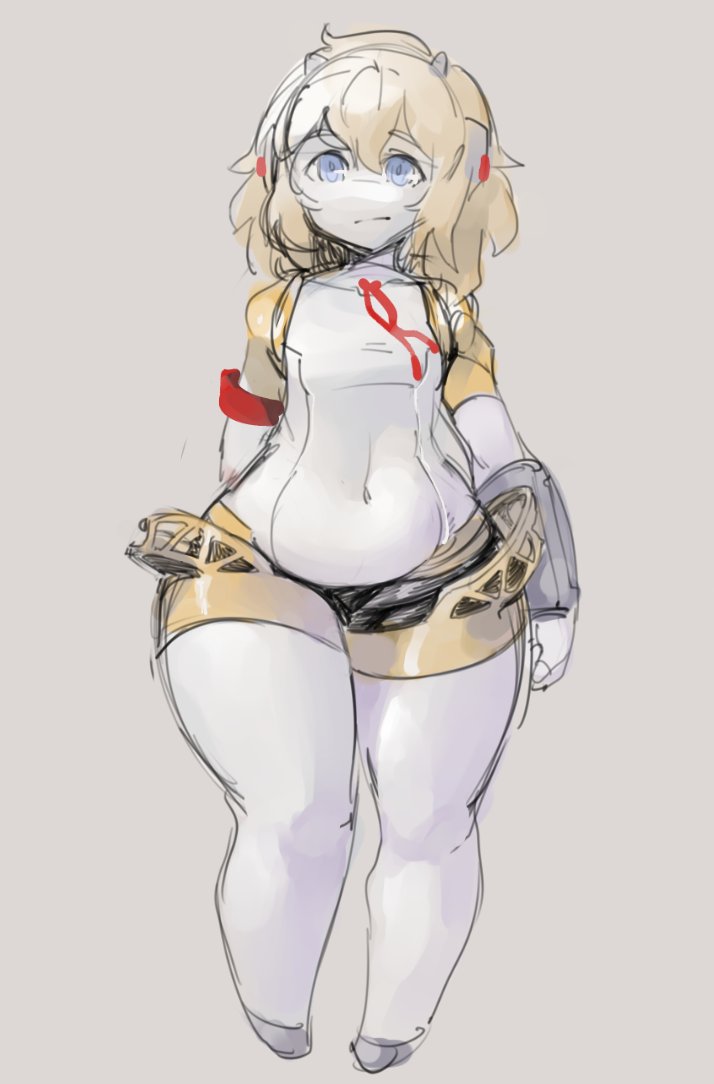aigis (persona and 1 more) drawn by borvar