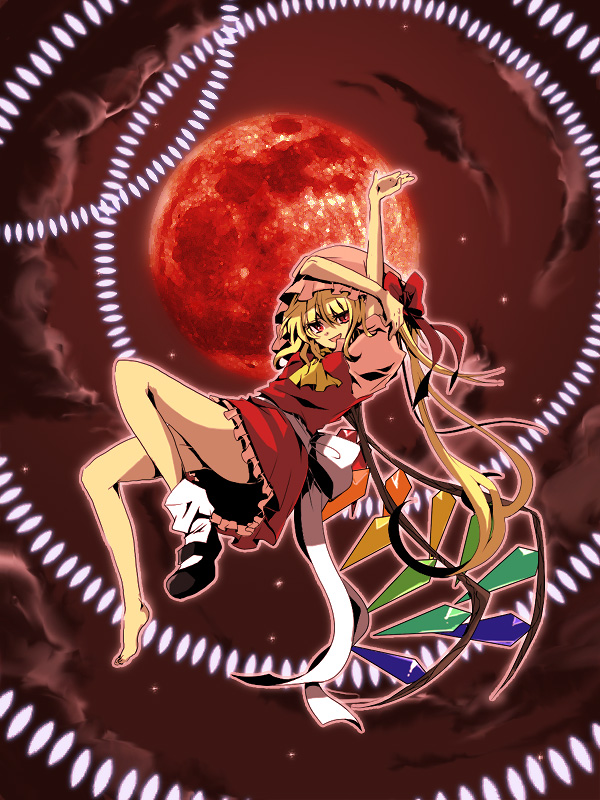flandre scarlet (touhou and 1 more) drawn by uru_uzuki