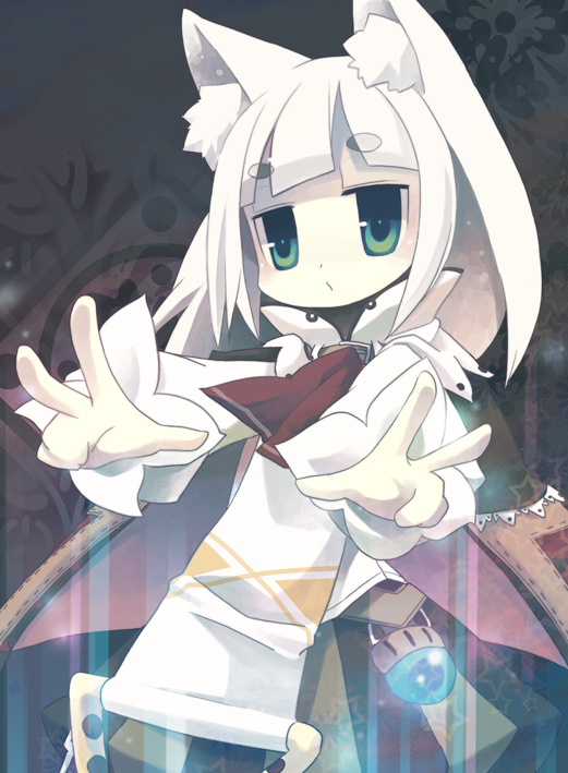 mage and ikurakun (7th dragon) drawn by yuzuki_gao