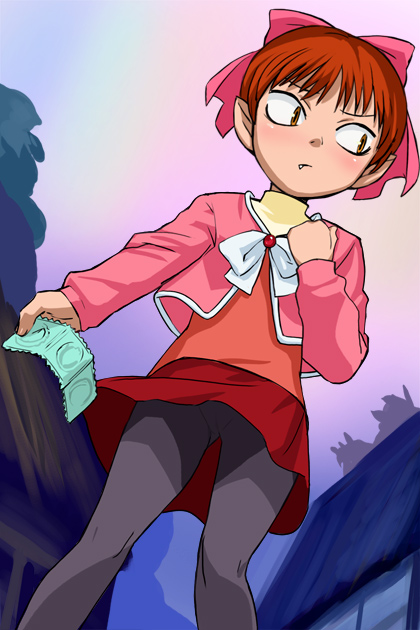 nekomusume (gegege no kitarou) drawn by haruyama_kazunori
