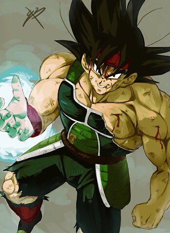 bardock (dragon ball and 1 more) drawn by reeya