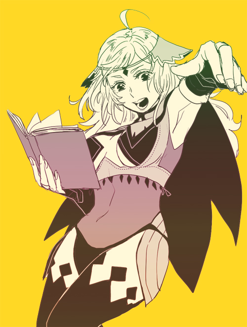 ophelia (fire emblem and 1 more) drawn by 9wa