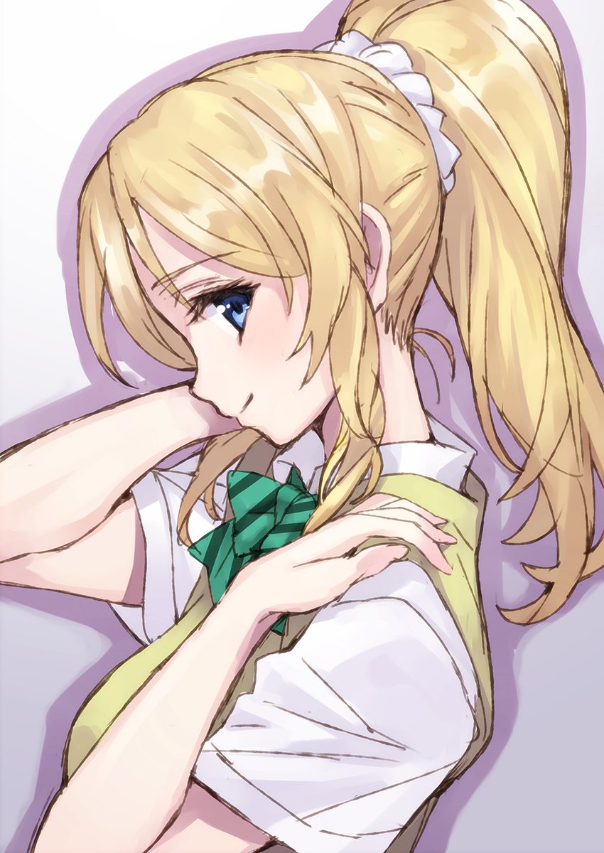 ayase eli (love live! and 1 more) drawn by matsuryuu