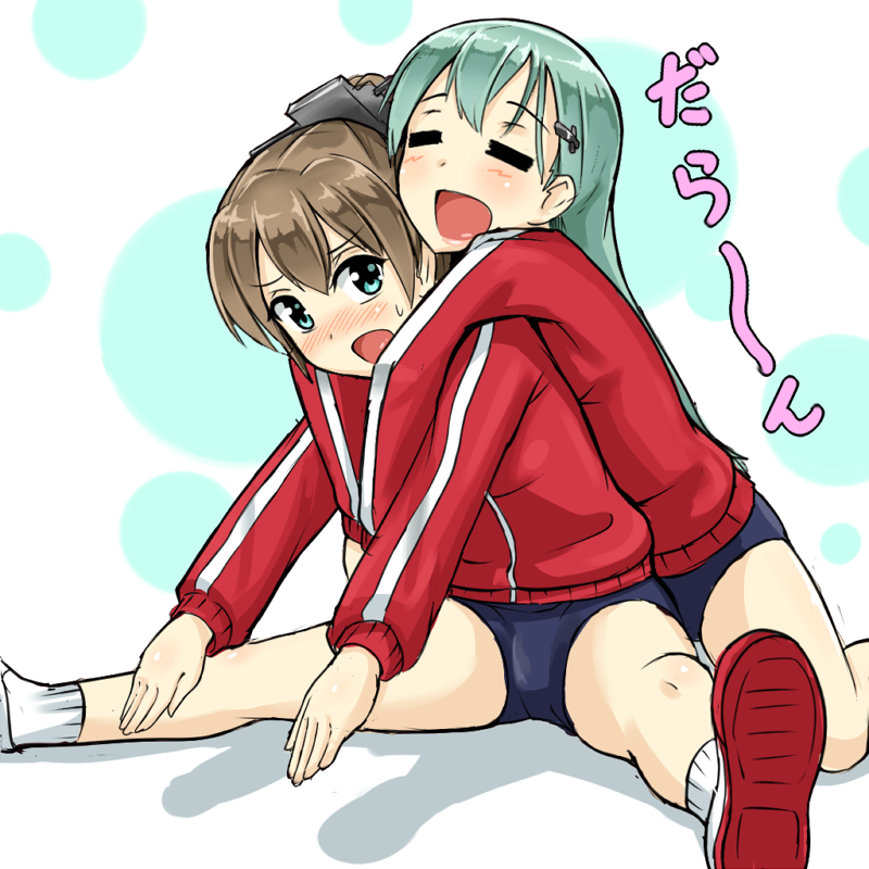 suzuya and kumano (kantai collection) drawn by hawe_king