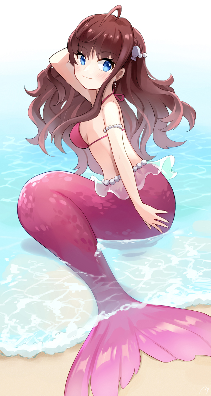 ichinose shiki (idolmaster and 1 more) drawn by qi'e_(penguin)