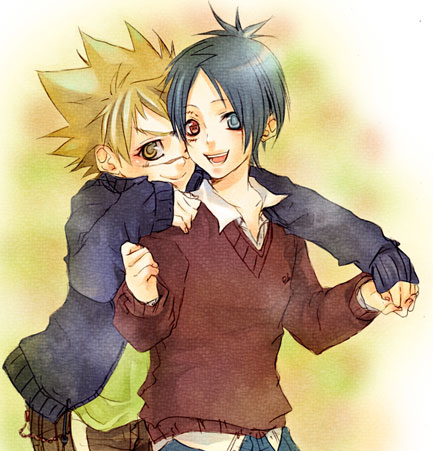 rokudou mukuro and joushima ken (katekyo hitman reborn!)