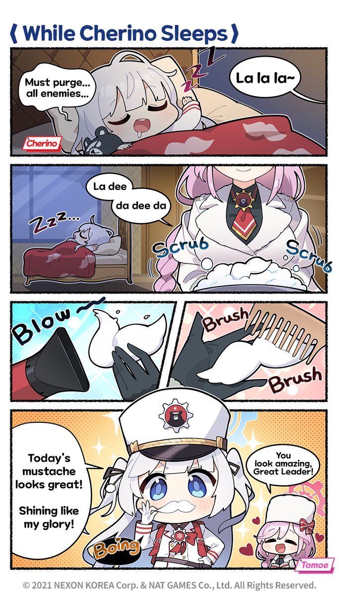 cherino and tomoe (blue archive) drawn by donmin_h
