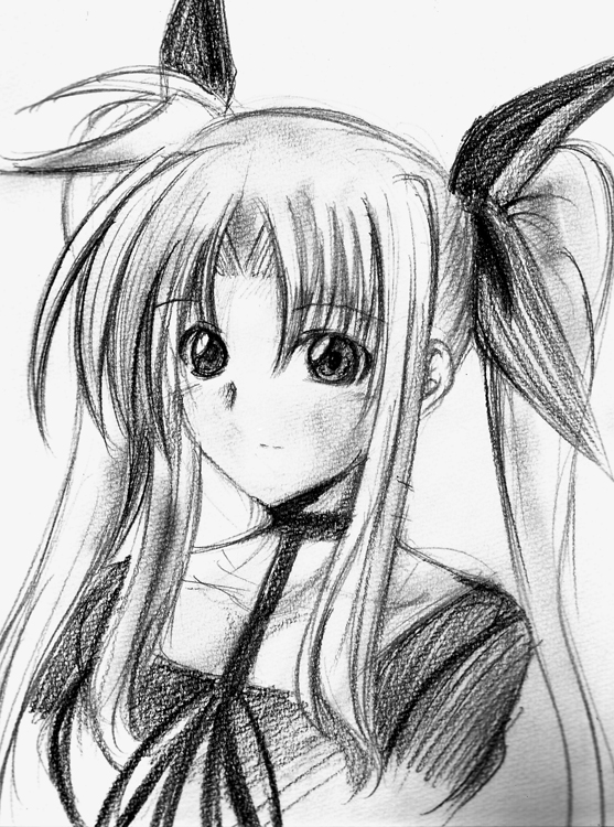 fate testarossa (lyrical nanoha and 1 more) drawn by hagane_soushi