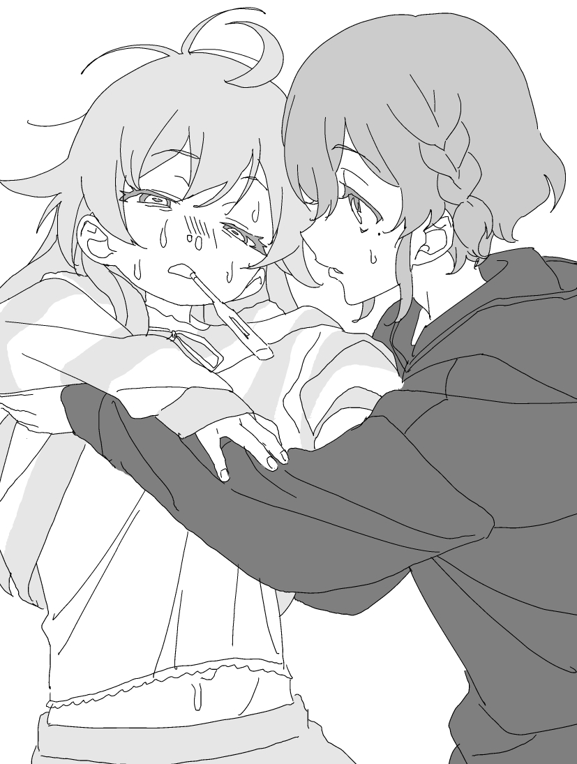 manaka laala and reona west (pretty series and 1 more) drawn by zashima