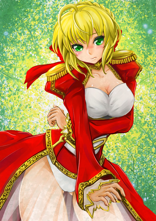 nero claudius (fate and 1 more) drawn by yamasan_(hachiman)
