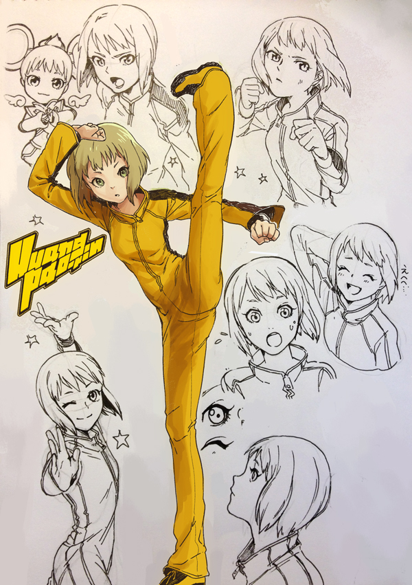 huang pao-lin and dragon kid (tiger & bunny) drawn by abe_(f!mixture)