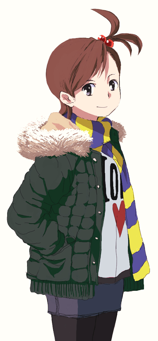 futami mami (idolmaster and 1 more) drawn by mycomputer