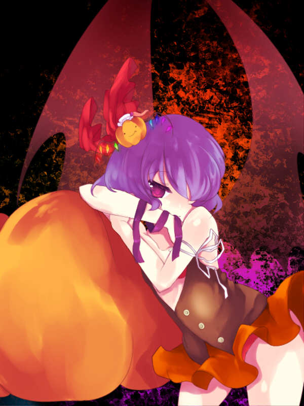 remilia scarlet and flandre scarlet (touhou) drawn by eiko_(tukino)