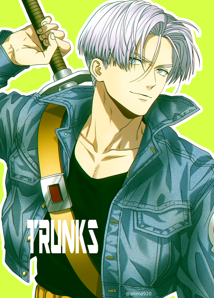trunks (dragon ball and 1 more) drawn by mashima_shima