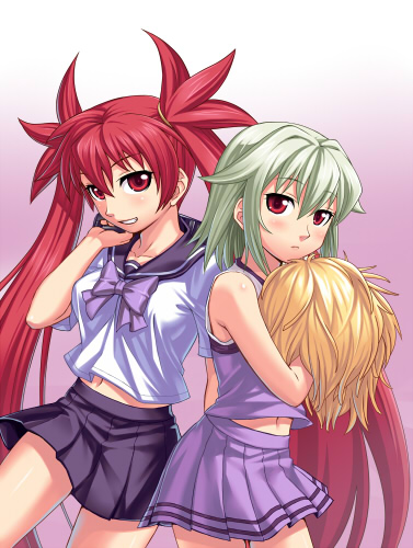 scharlachrot and weiss (arcana heart and 1 more) drawn by ono_misao