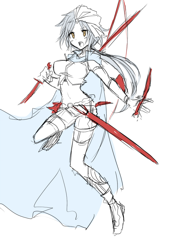 firion (final fantasy and 1 more) drawn by oshiruko_(tsume)