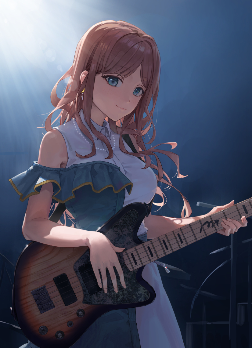 nagasaki soyo (bang dream! and 1 more) drawn by naxile