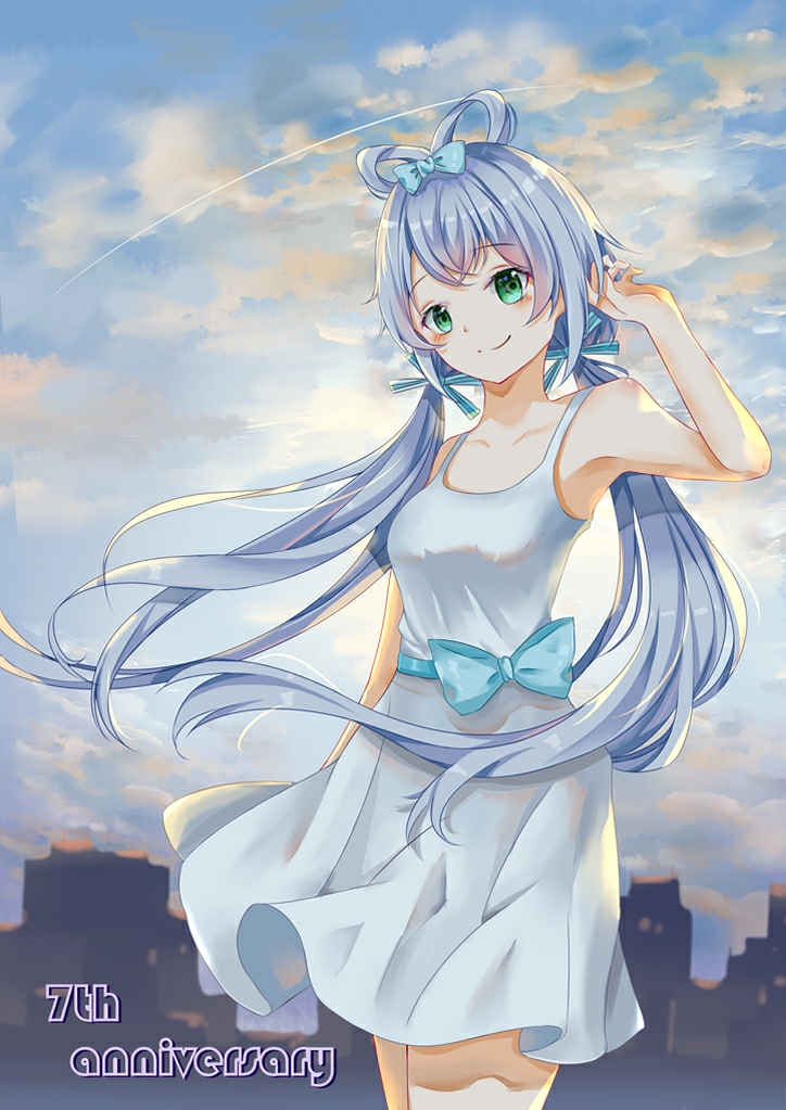 luo tianyi (vocaloid and 1 more) drawn by lito