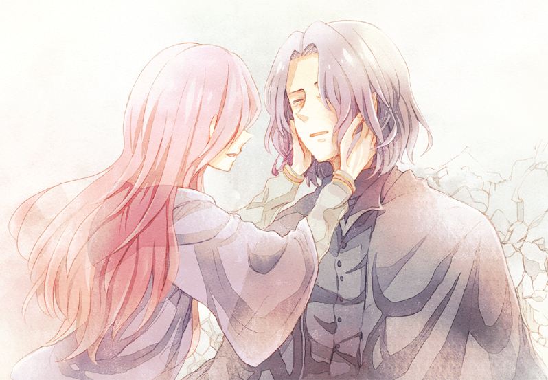 severus snape and lily evans (wizarding world and 1 more) drawn by ao2222