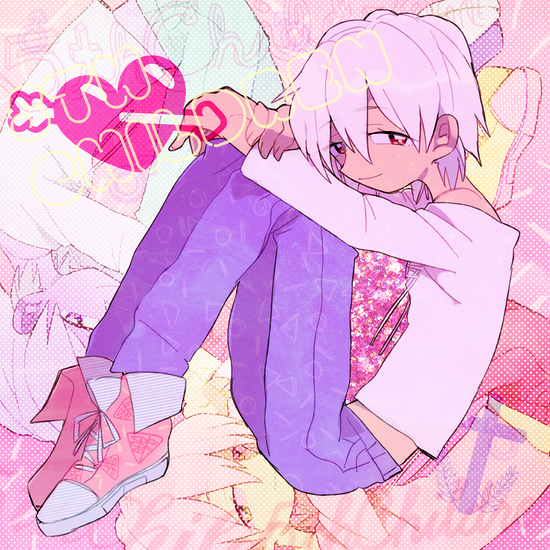nagisa kaworu (neon genesis evangelion) drawn by sa_kuma