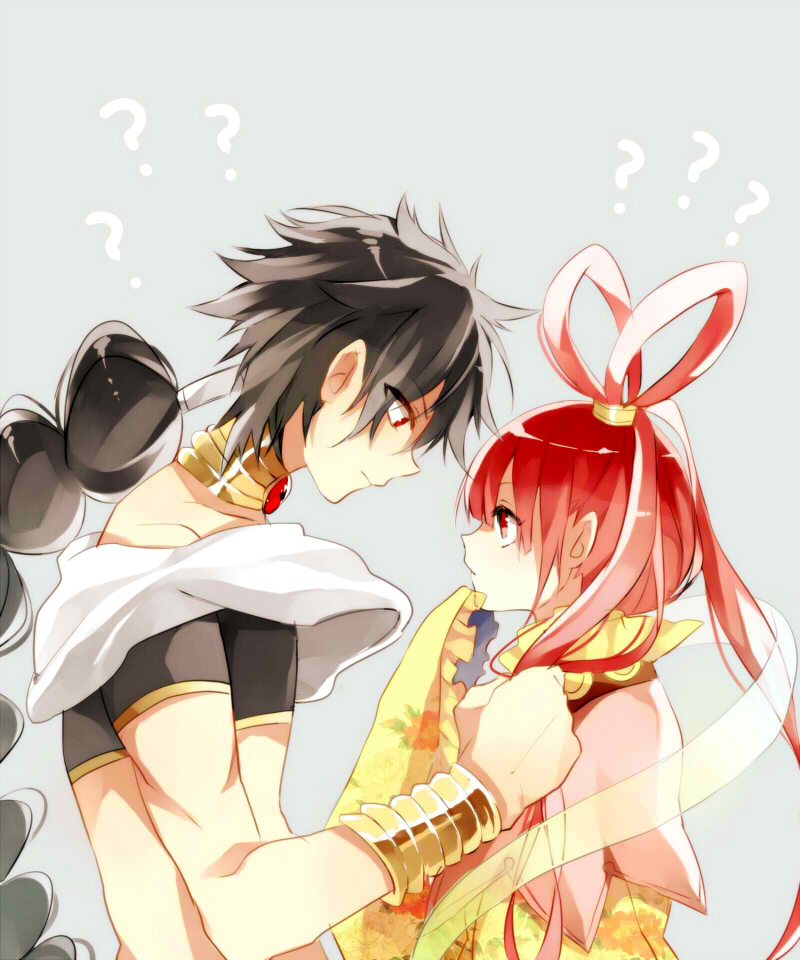 judal and ren kougyoku (magi the labyrinth of magic) drawn by hanagata
