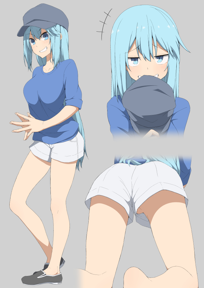 aqua (kono subarashii sekai ni shukufuku wo!) drawn by salpin